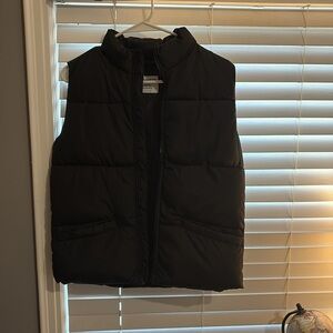 Black Puffer Vest